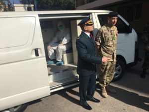 Forensic Van ceremony